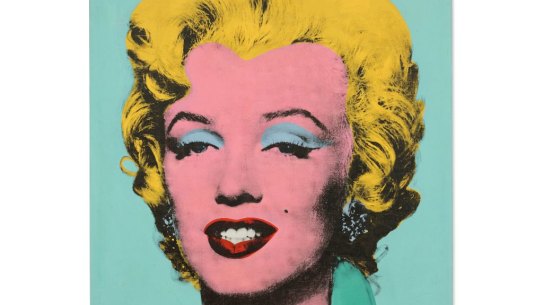 “Shot Sage Blue Marilyn” by Andy Warhol has impeccable provenance and a compelling origin story.