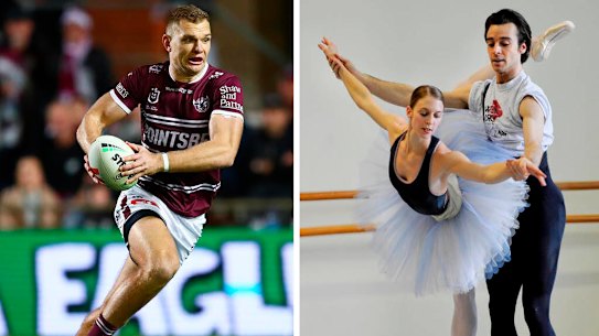 Ballet exercises have helped Tom Trbojevic.