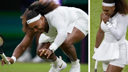 Serena Williams has retired from Wimbledon.
