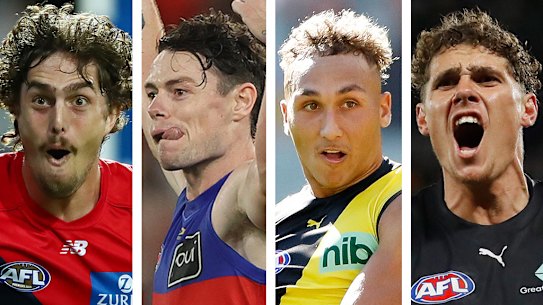 Luke Jackson, Lachie Neale, Shai Bolton, and Charlie Curnow all starred in round two.