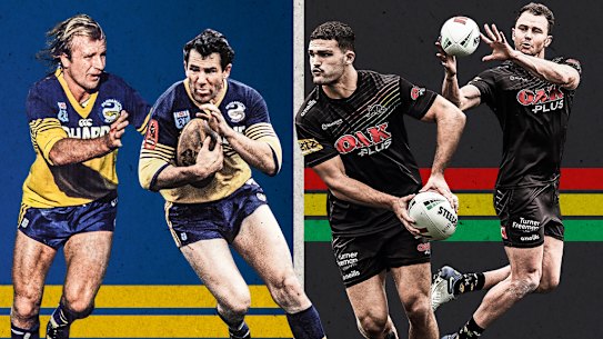 Peter Sterling, Mick Cronin, Nathan Cleary and Dylan Edwards.