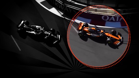 Oscar Piastri’s overtake.