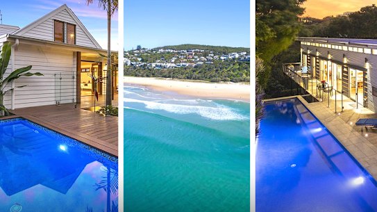 Sunshine Beach house prices have tripled in five years.