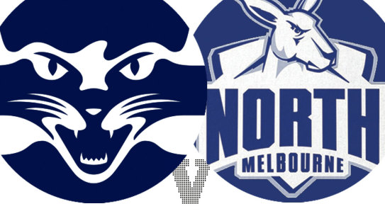 North Melbourne v Geelong.