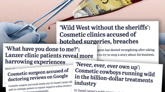 The medical regulator has announced a sweeping review of the cosmetic surgery industry 