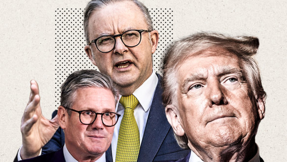Albanese, Starmer, Trump