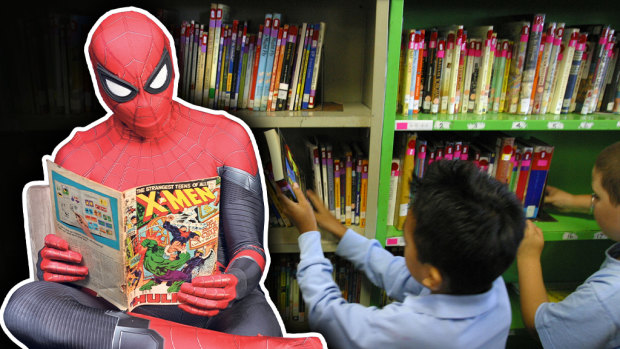 It’s great your child loves Spider-Man and Elsa, but they have no place at Book Week