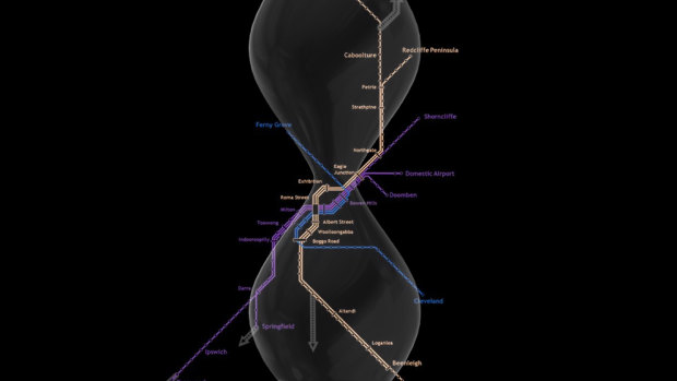 Like trains through the hourglass: Brisbane’s transport problem – and solution