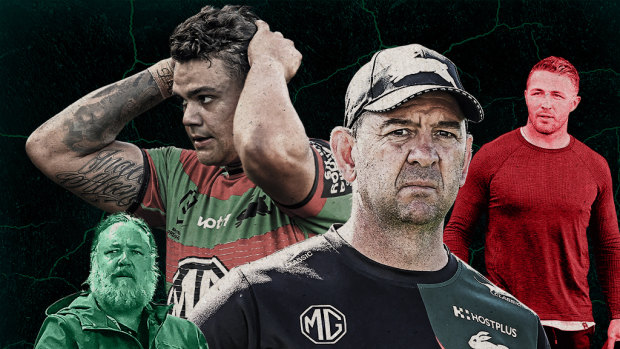 Inside South Sydney’s implosion: Bellamy, Bennett targeted as players challenge Latrell
