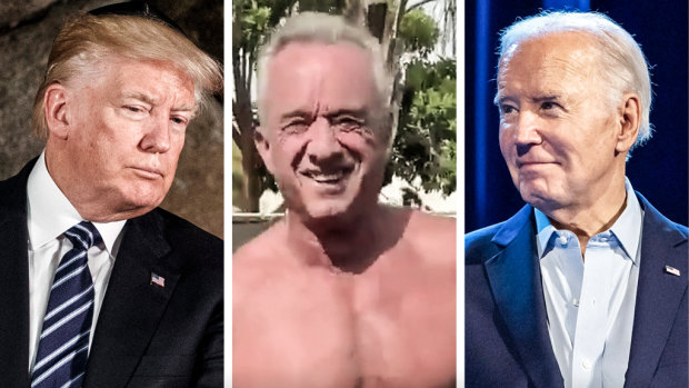 The bare-chested Forrest Gump factor that could make or break Trump and Biden