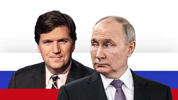 Tucker Carlson interviews Vladimir Putin as it happened: Russian President claims West is afraid of strong China