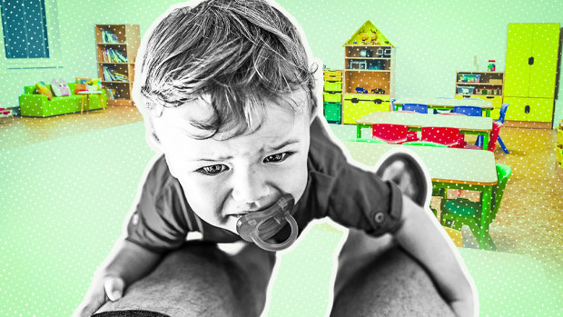 Tears, tantrums and mild trauma: Surviving daycare drop-off