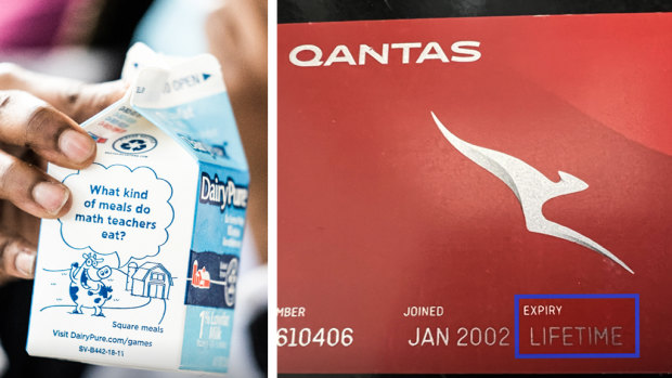 For milk, trust the expiry date. Not so for your Qantas flight credit