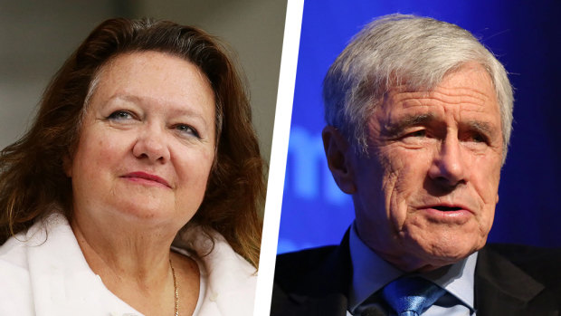 Gina Rinehart muscles out Kerry Stokes in battle for gas group