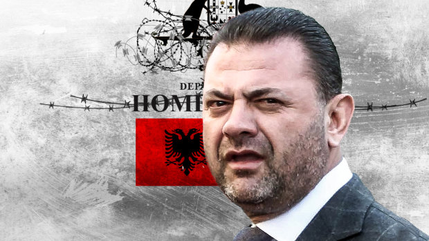 Police suspect banned Albanian politician is running an Australian crime clan