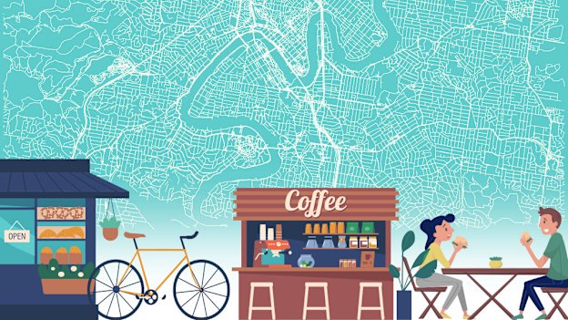 Brisbane lacks the high street culture of other cities.