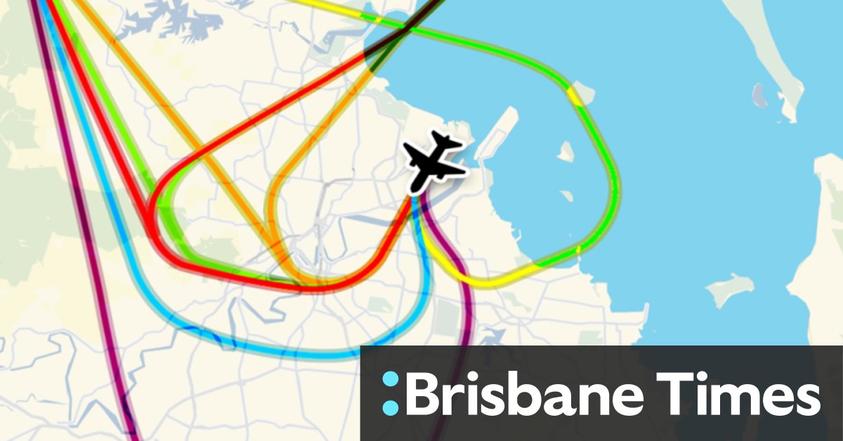 Brisbane Airport flight paths: Plan to share noise burden over city’s