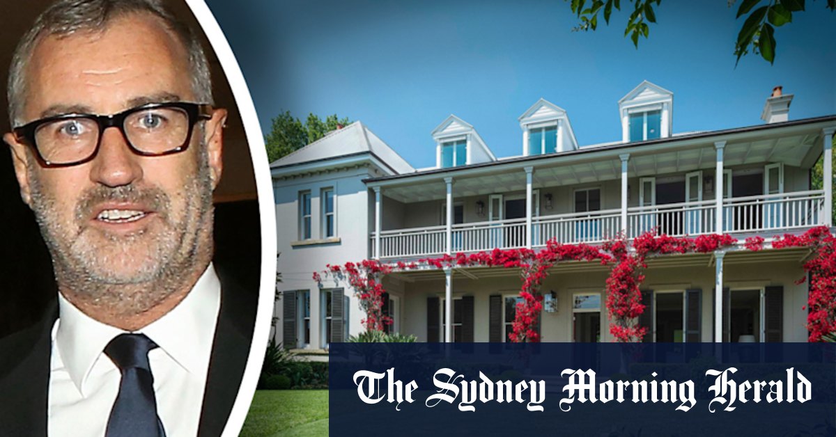 Ex-Crown boss Rob Rankin sells Woollahra trophy home for $35 million - Vimarsana News