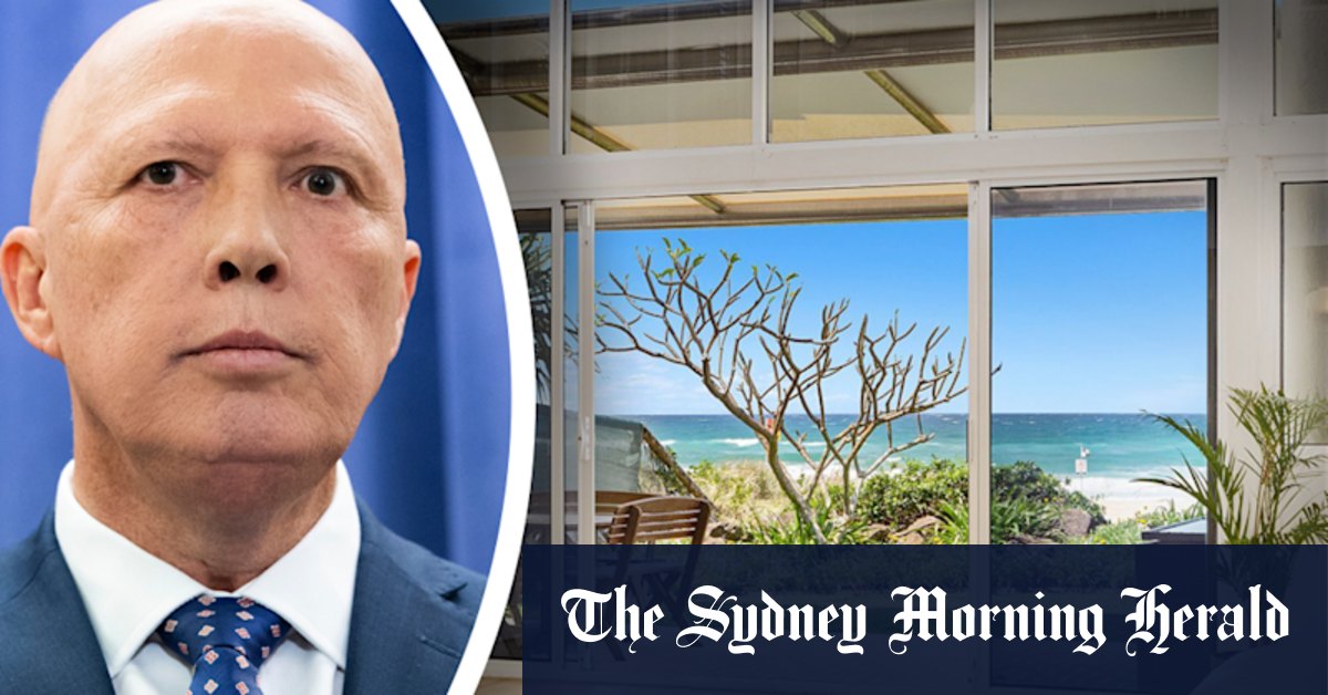 Peter Dutton's bid to show his soft side exposes a property bragger - Vimarsana News
