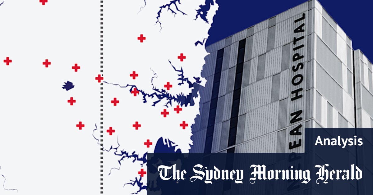NSW health spending inquiry: Sydney has a health equality problem. Just look at where the hospitals are built - Vimarsana News