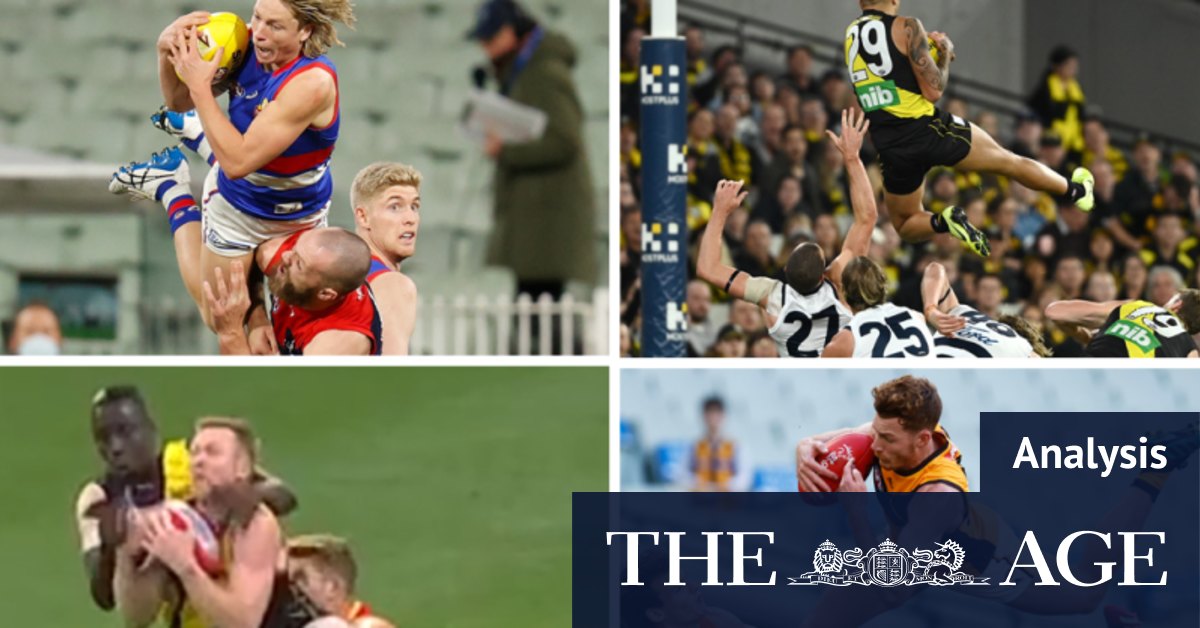 Afl Mark Of The Year 2021 Isaac Heeney And Cody Weightman Put Down Their Nominations