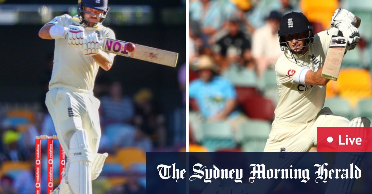 The Ashes 2021/22 first Test: Root and Malan bring England back to life in first Test – The Sydney Morning Herald
