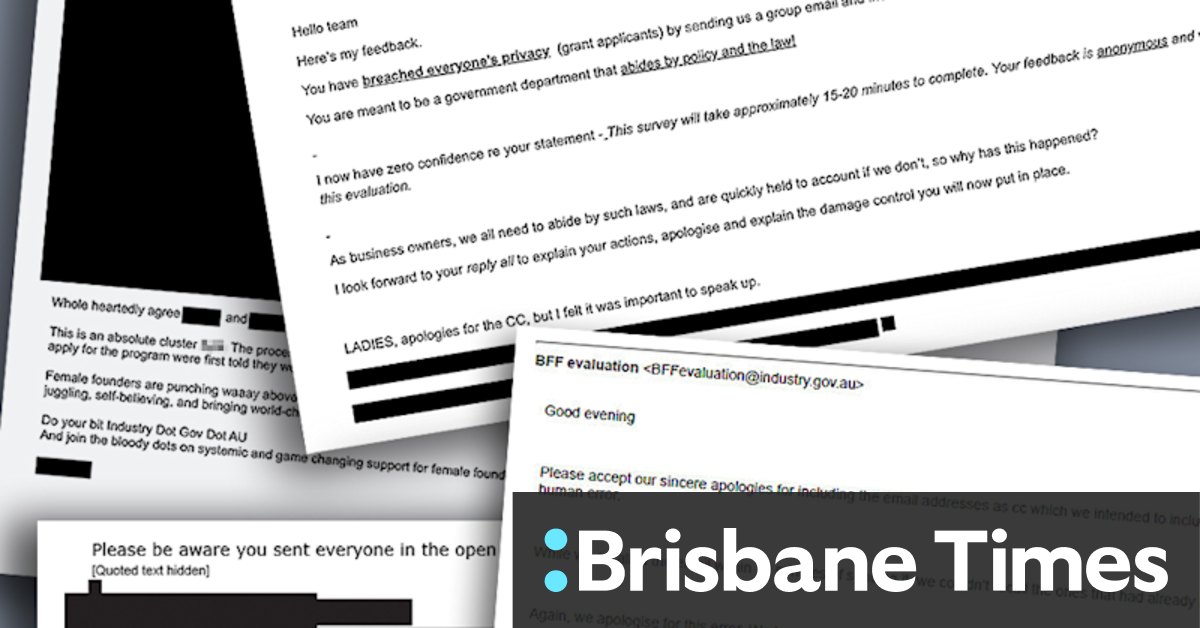 Federal government's mail mishap for female founders fund - Vimarsana News
