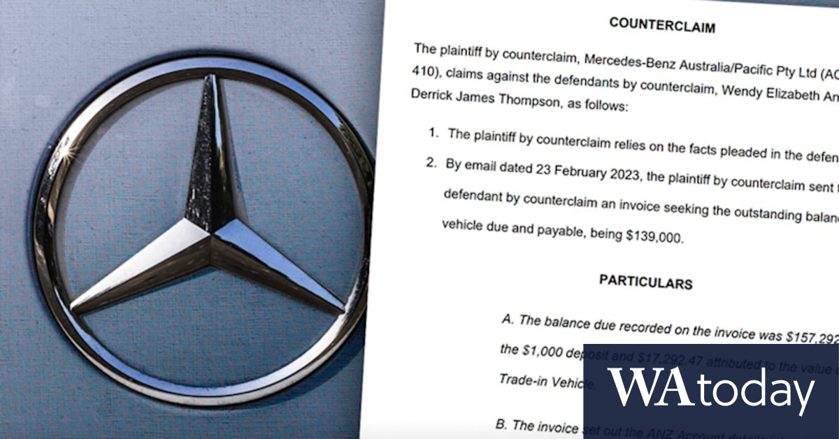 Mercedes Australia: Geelong couple spent $139,000 on a new car but got scammed; now face counterclaim - Vimarsana News