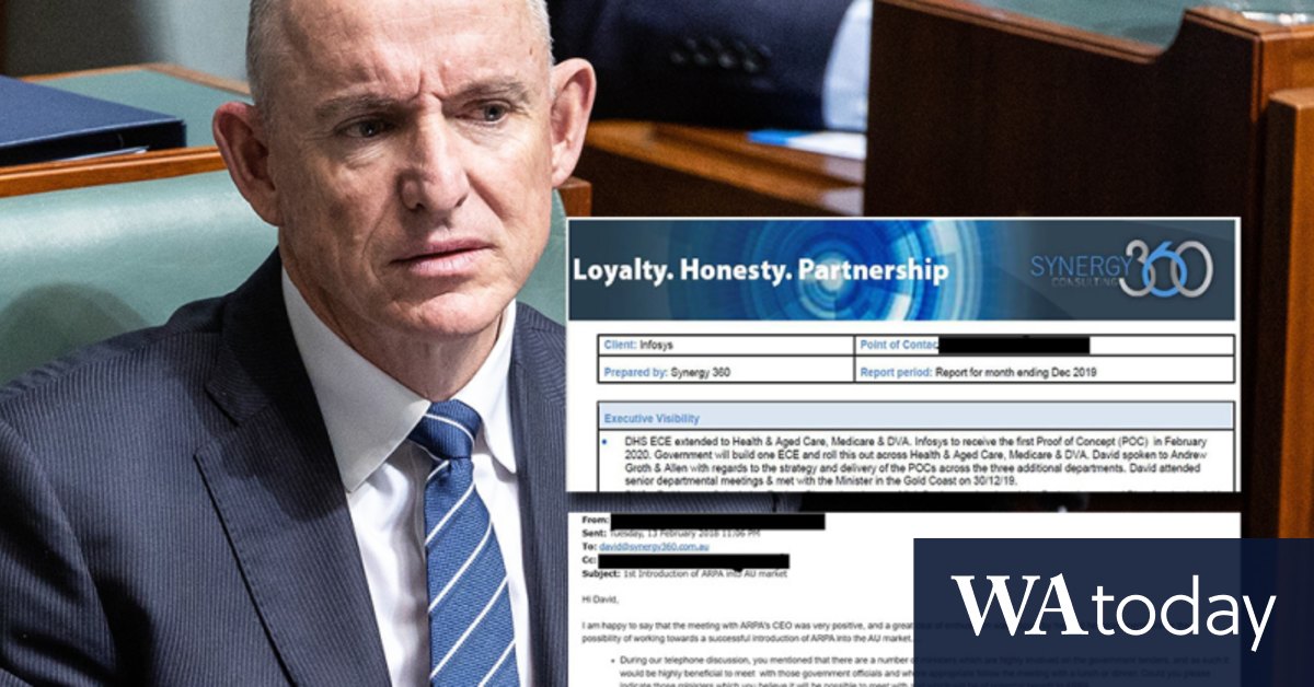 Stuart Robert, Synergy360 meetings over contracts revealed in leaked files - Vimarsana News