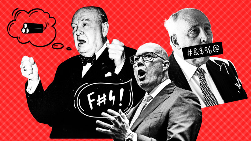 Australian politicians are #^#*^!%* hopeless when it comes to insults