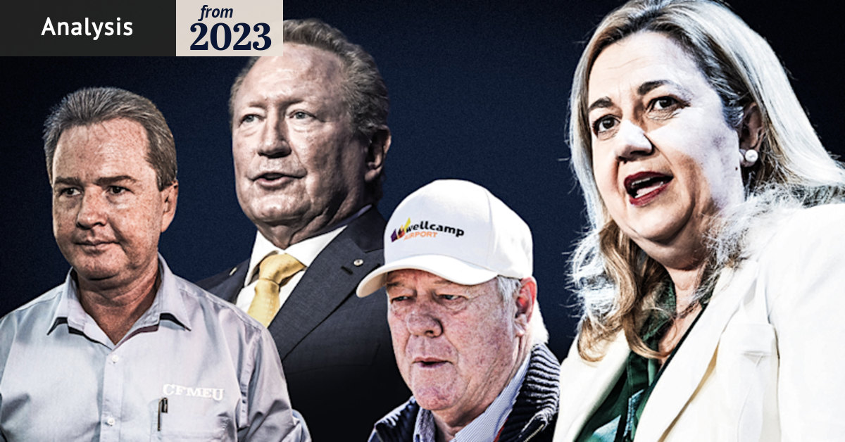 Who do Queensland’s leaders meet with the most? Their official ...