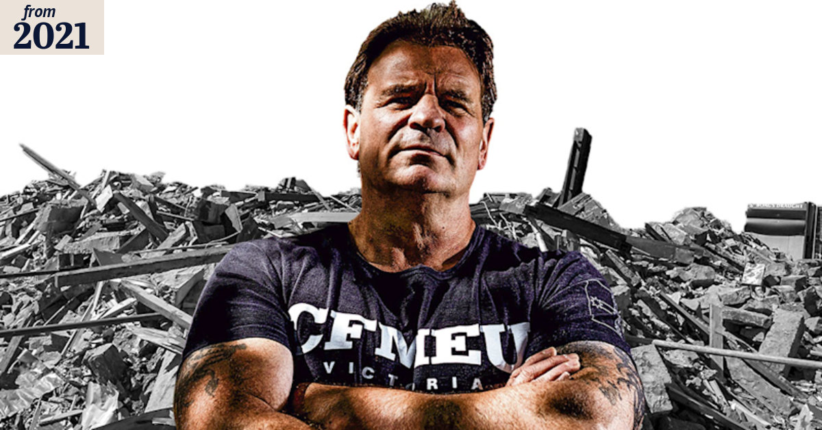 John Setka: The CFMEU leader who left the union a smouldering ruin