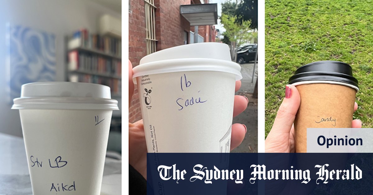 I've ordered coffee as a Sadie, Baby and Hayden. I've had them all - Vimarsana News