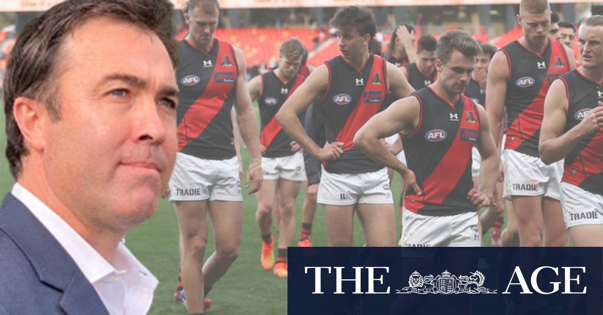 Essendon to announce Brad Scott as new senior coach on long-term deal - The Age