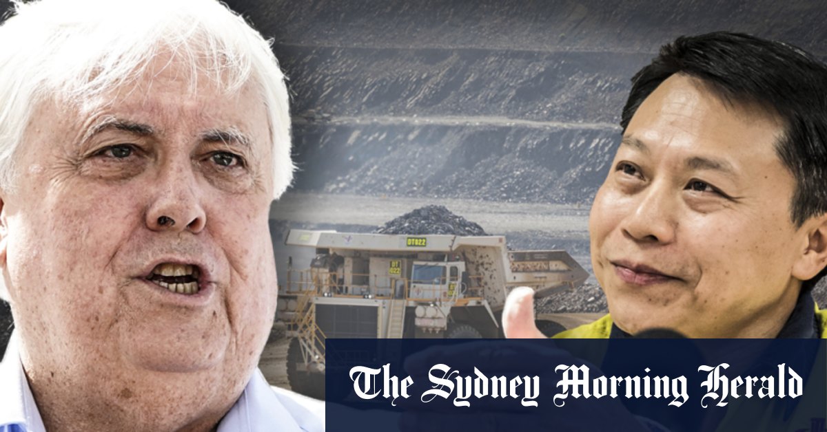 UAP labels Chinese-owned mine that pays Clive Palmer $1m a day a security threat thumbnail