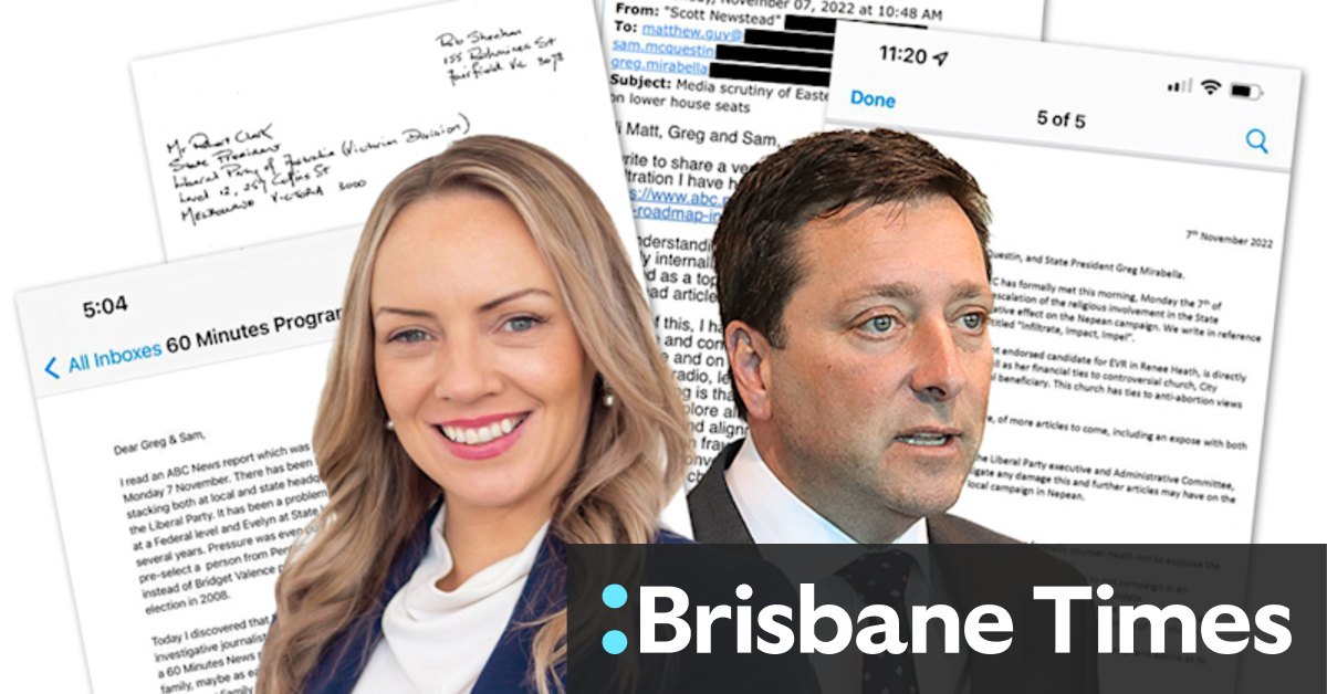 Victorian election 2022: Liberal leader Matthew Guy ignored warnings about Renee Heath's religious views - Vimarsana News