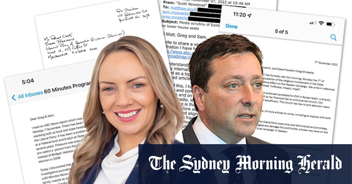 Victorian election 2022: Liberal leader Matthew Guy ignored warnings about Renee Heath's religious views - Vimarsana News