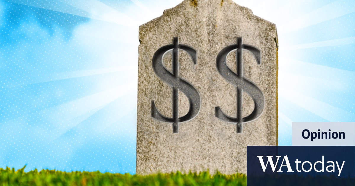 Thomas Mitchell the cost of living; what about the cost of dying