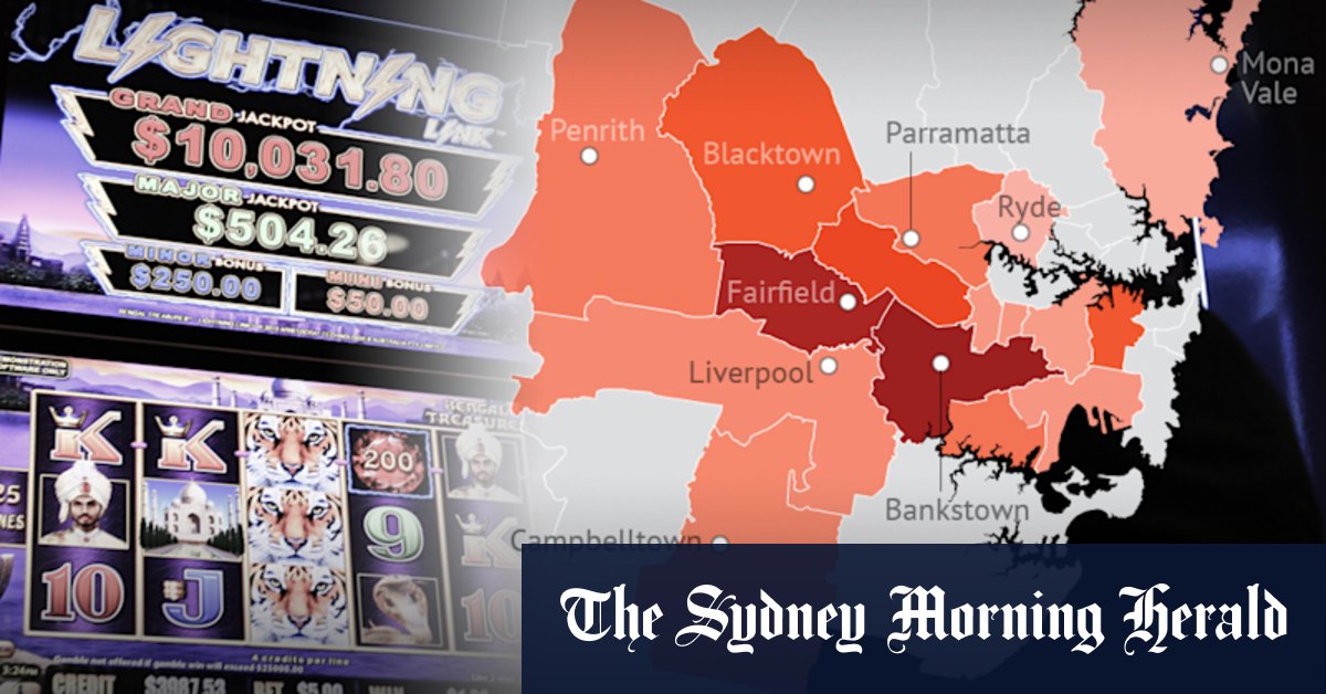 Poker machines: Which Sydney suburbs gamble the most? - Vimarsana News