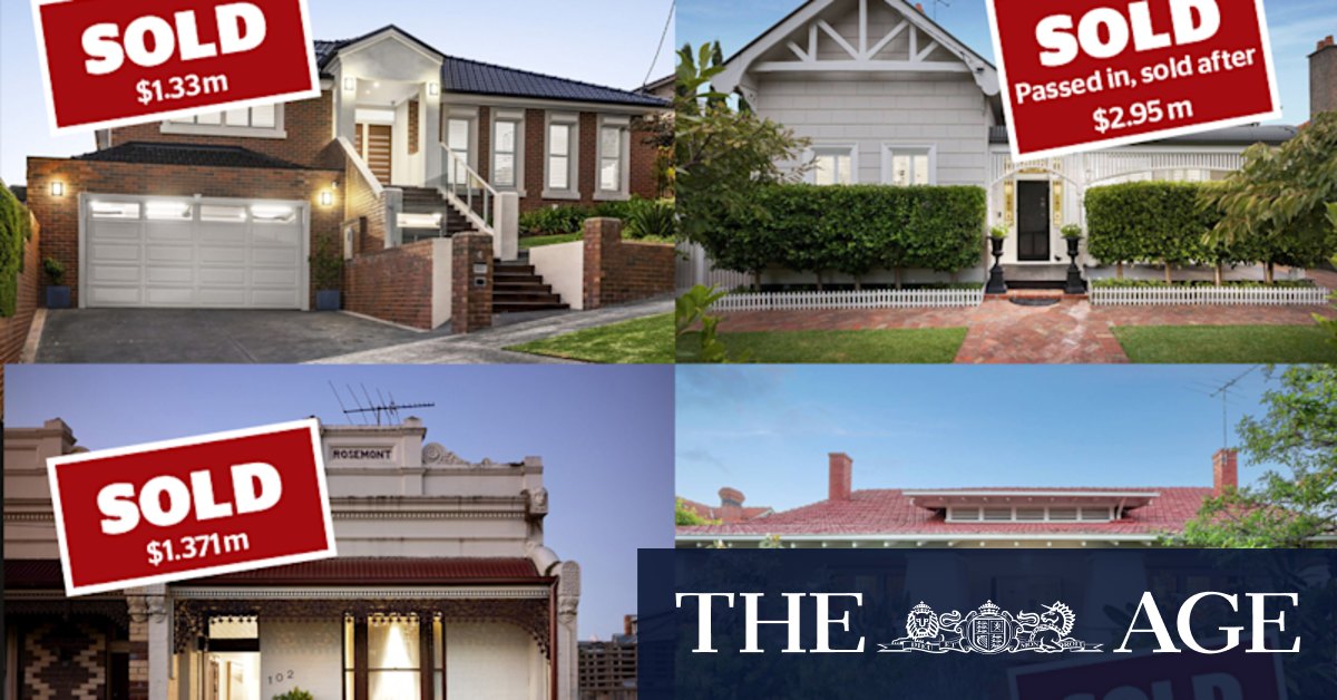 Cute-as-a-button terrace sells for $1.371m in massive auction weekend - Vimarsana News