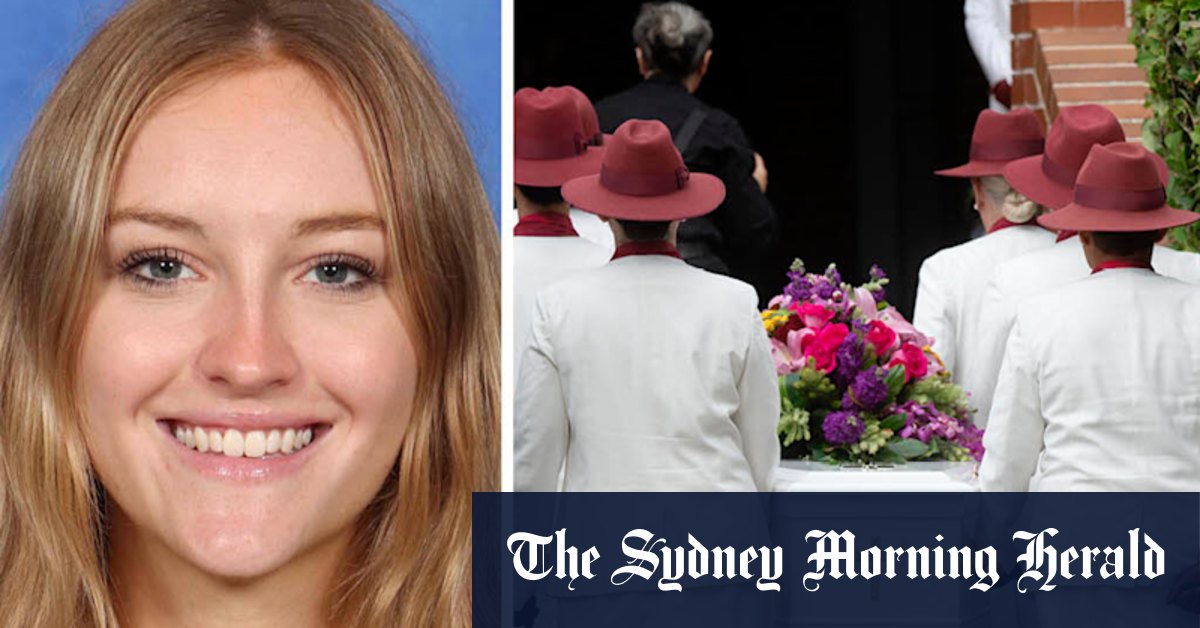 'Wir sind so stolz auf dich': Lilie James wird in Sydney verabschiedet