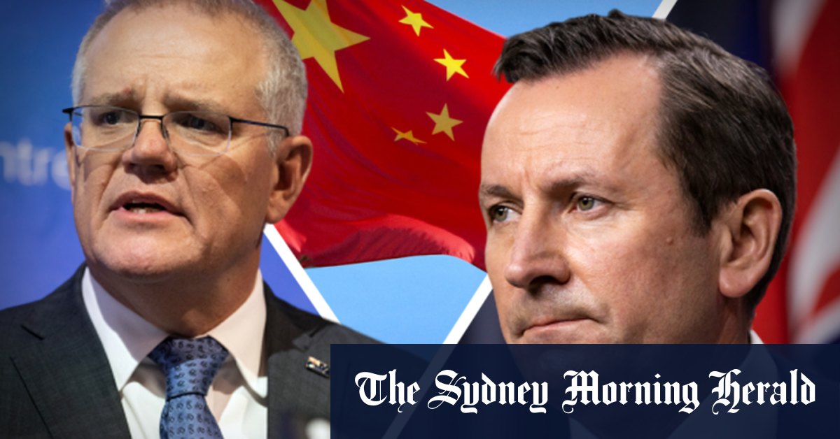 China Australia S Dwindling Relationship Criticised By Mark Mcgowan