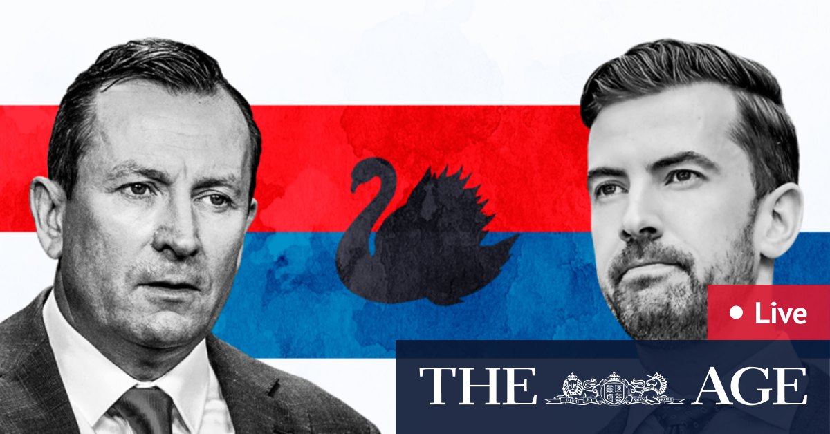 WA state election 2021 LIVE: Clear favourite Mark McGowan heads for second term in government ...