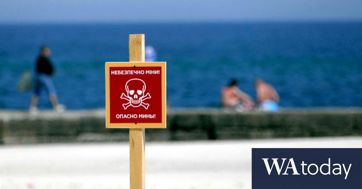 'Dangerous beach season' kicks off on Ukrainian beaches laced with explosive mines - Vimarsana News