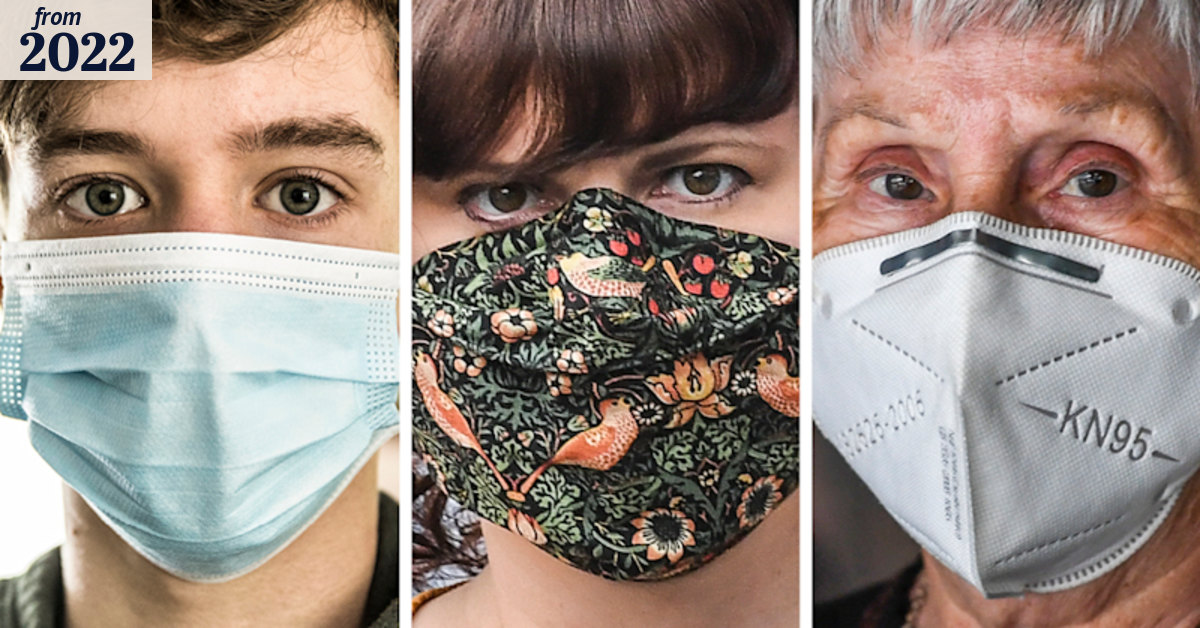 Calls to swap cloth masks for respirators to counter Omicron wave