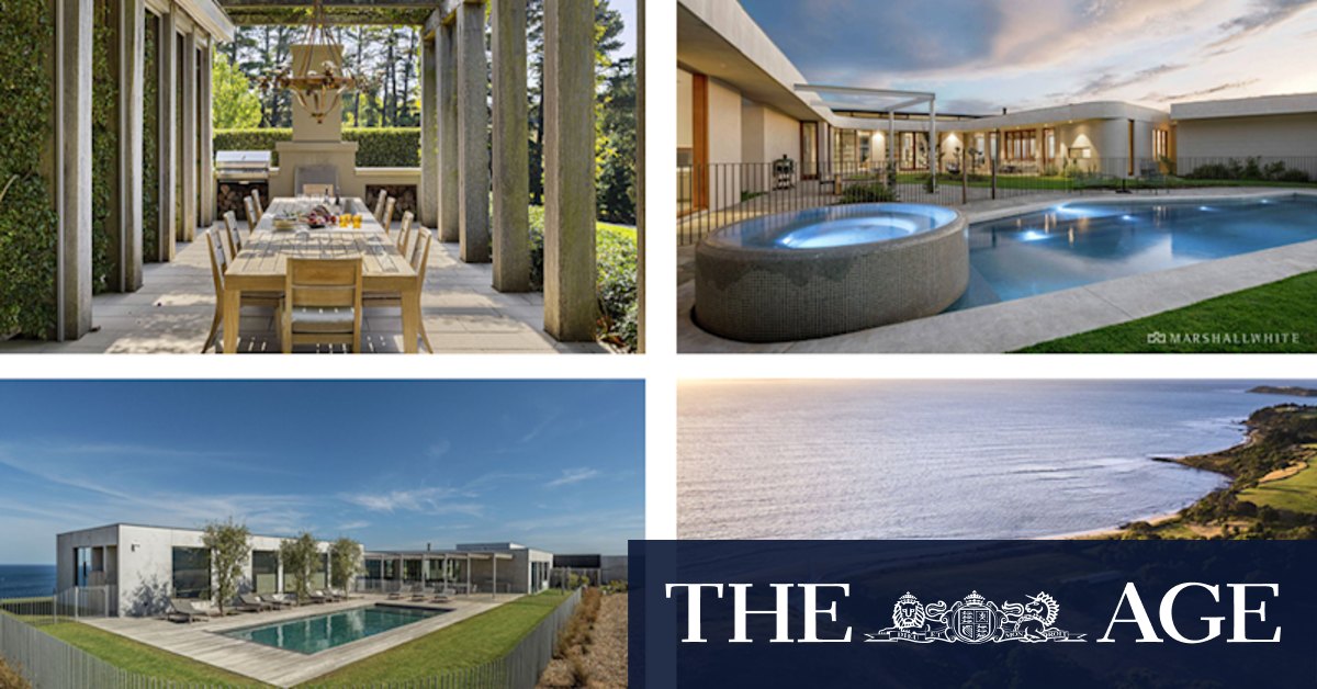Victoria property: Mornington Peninsula's Flinders and Red Hill, the other Millionaire's Row - Vimarsana News