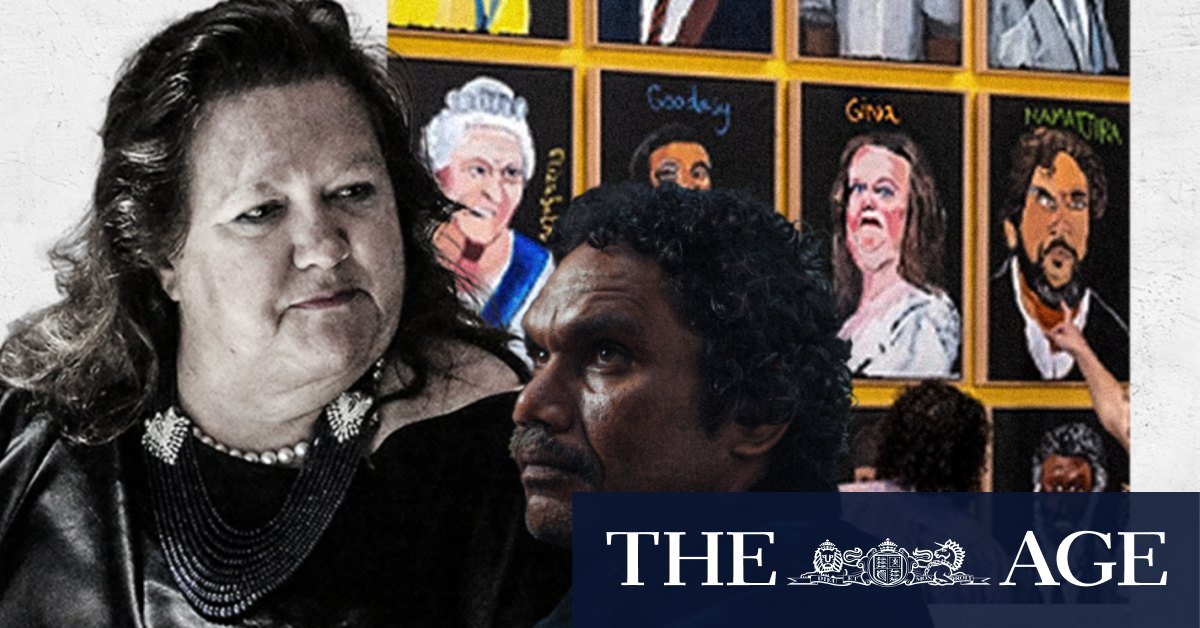 The portrait Gina Rinehart doesn’t want you to see
