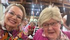 Sussan Ley with her mother Angela Braybrooks who died on Saturday morning.