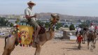 Peter Hobbs on the trail of another adventure. "There are so many places to see."