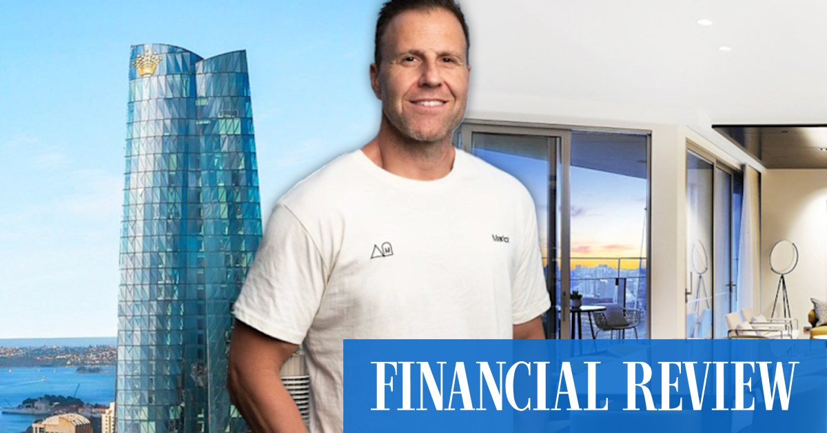 Sydney luxury property: F45 co-founder Rob Deutsch buys $25.5m apartment in Crown's One Barangaroo - Vimarsana News